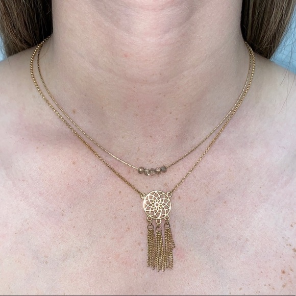 no brand Jewelry - Women’s gold dream catcher necklace. One size.